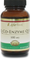 Life Time Q-Co-Enzyme Q10 100 mg Softgels