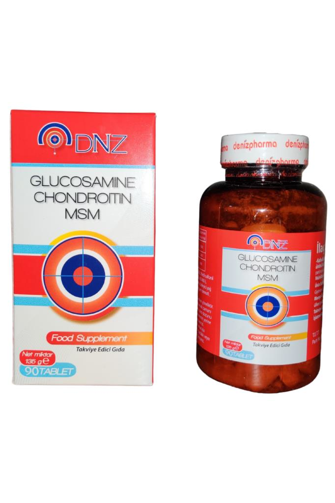 Dnz Glucosamine Chondroitin Msm 90 Tablet