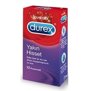 Durex Yakın Hisset 12'li Prezervatif