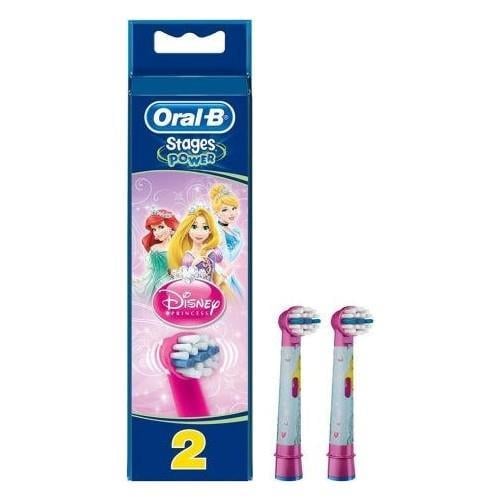 Oral-B Stages Power Diş Fırçası Yedek Başlığı Disney Princess 2'li