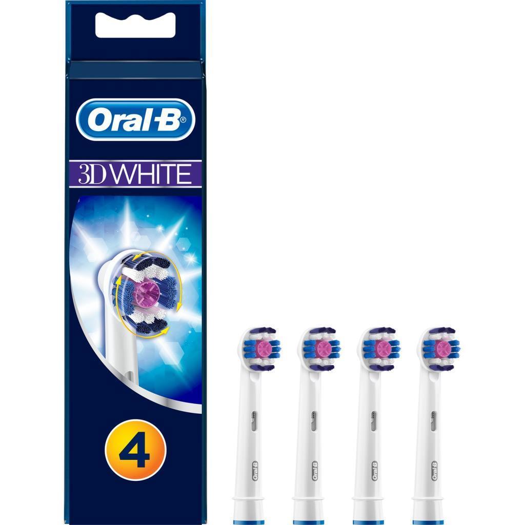 Oral-B Eb 18 3D White 4'lü Diş Fırçası Yedek Başlığı