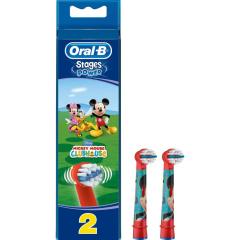 Oral-B Stages Power Mickey Mouse 2'li Diş Fırçası Yedek Başlığı