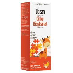 Ocean Çinko Bisglisinat Şurup 150 ml