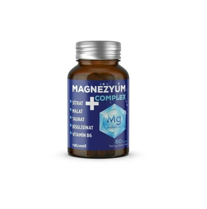 Natuwell Magnezyum Complex 60 Tablet