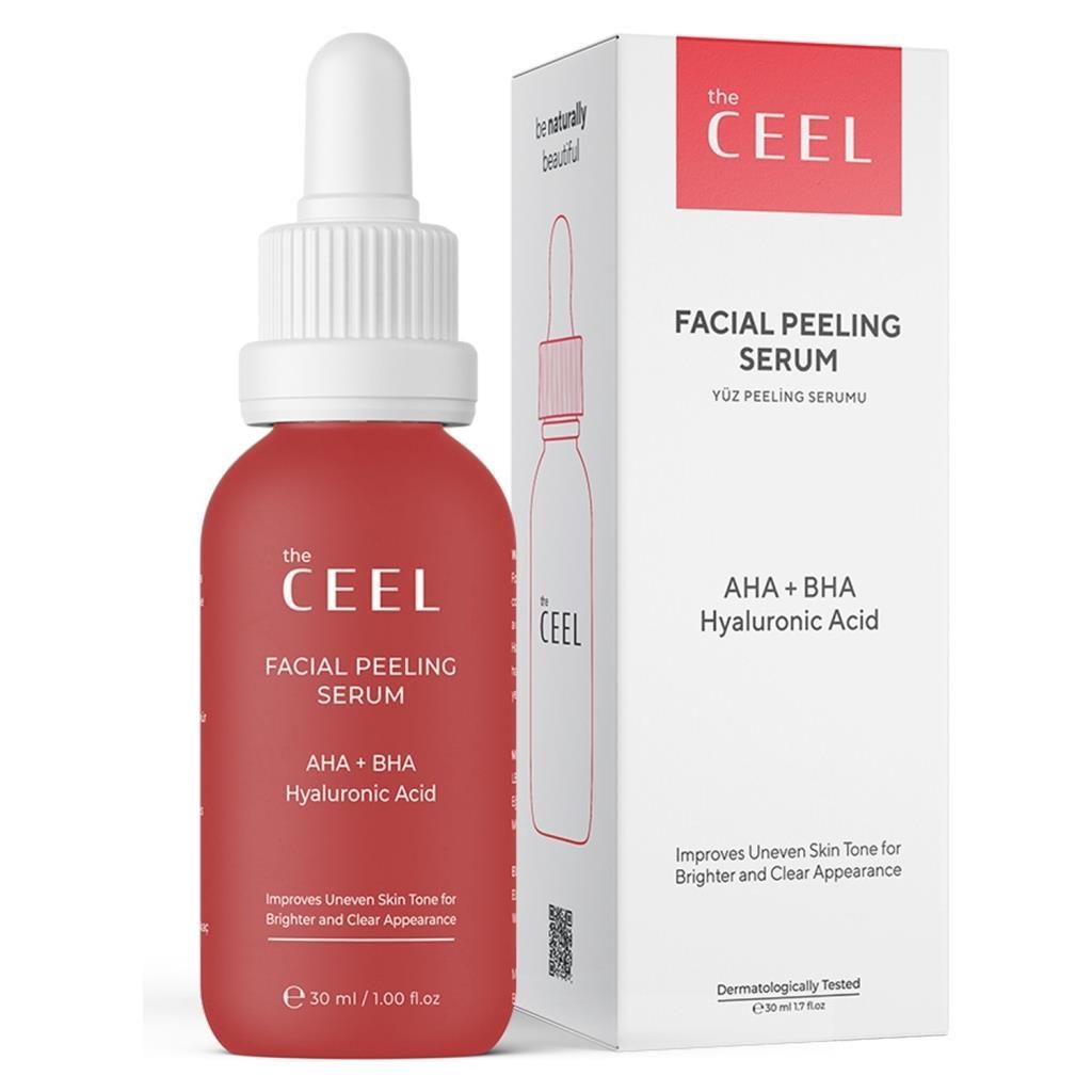 The Ceel AHA+BHA Kırmızı Yüz Peeling Serumu 30 ml