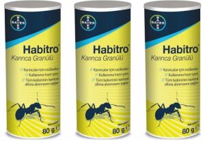 Bayer Habitro Karınca Granülü 80GR- 3 Adet