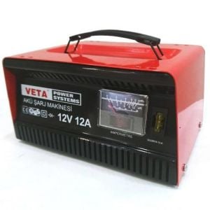 Veta Vt 3421 Akü Şarz Cihazı 12V Şarj Makinası 12 Ah