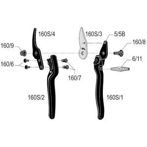 Felco 160S Budama Makası 20cm Sağ By-Pass