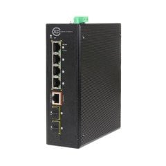 XPS-I7120-6P - 4 port 10/100/1000 PoE + 2 port 100/1000 SFP L2+ Yönetilebilir Endüstriyel Switch