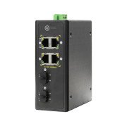 XPS-I7100-6 - 4 port 10/100/1000T + 2 port 100/1000 SFP Yönetilemez Endüstriyel Switch