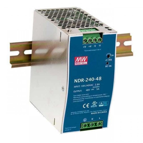 NDR-240-48, RAY TİPİ GÜÇ KAYNAĞI