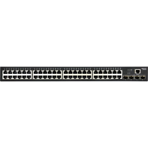ECS4120-52T - 24 port 10/100/1000T + 4 port 10G SFP+ Uplink L2+ Yönetilebilir Switch