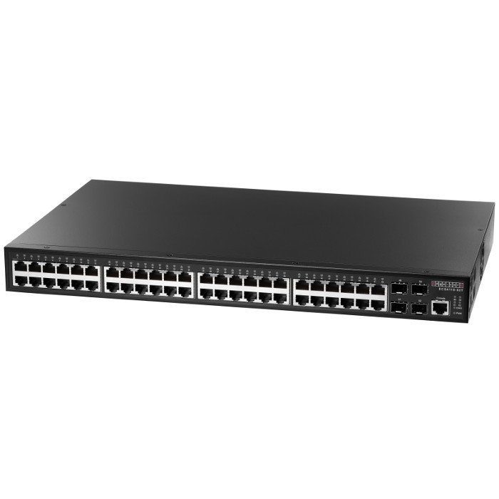 ECS4110-52T - 48 port 10/100/1000T + 4 port Gigabit SFP Uplink L2+ Yönetilebilir Switch