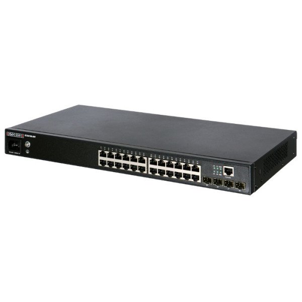 ECS4100-28T - 24 port 10/100/1000T + 4 port Gigabit SFP Uplink L2+ Yönetilebilir Switch