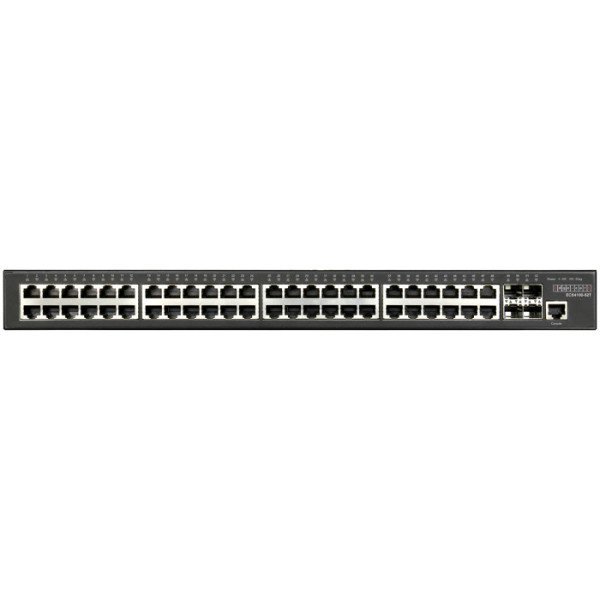 ECS4100-52T - 48 port 10/100/1000T + 4 port Gigabit SFP Uplink L2+ Yönetilebilir Switch