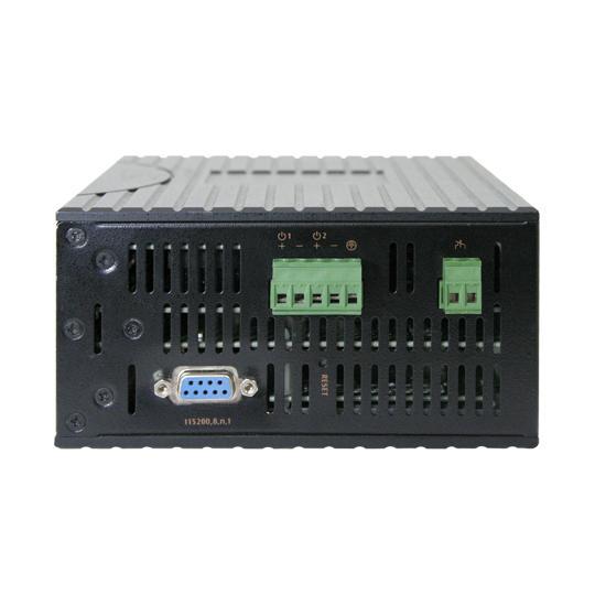 EX78162-0VB - 16 port 10/100 PoE + 2 port 100/1000 SFP L2+ Yönetilebilir Endüstriyel Switch