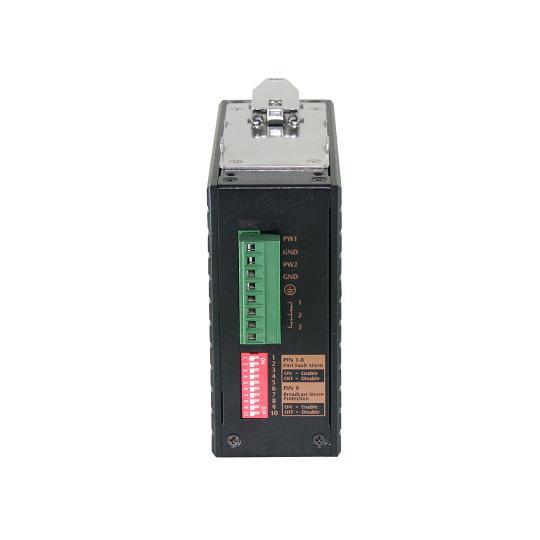 EX94008-00-1AA - 8 port 10/100TX Yönetilemez Endüstriyel Switch