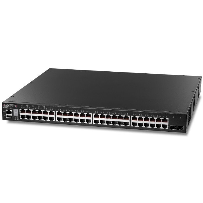 ECS4510-52T - 48 port 10/100/1000T + 2 port 10G SFP+ L2+ Yönetilebilir Yığınlanabilir Switch