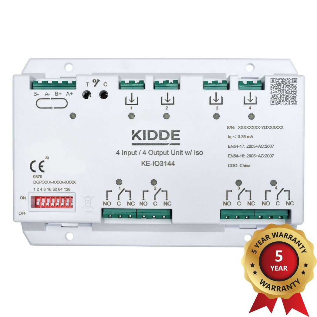 Adreslenebilir Çıkış Modülü- 4 Çıkış 4 Giriş