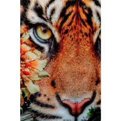 Tiger on Hunt Cam Resim 150x100cm