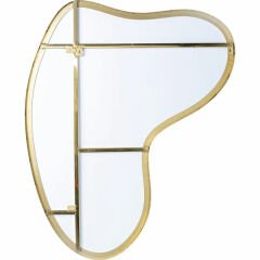 Shape Brass Duvar Aynası