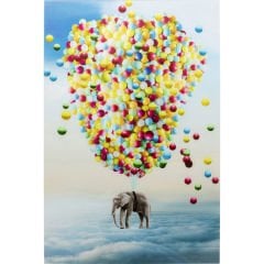 Balloon Elephant Tablo 100x150 cm