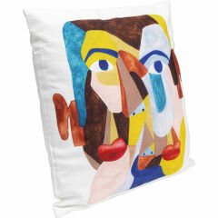Cushion Artistic Face Yer Minderi 45x45 cm