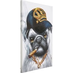 Hip Hop Dog Kanvas Tablo 70x100cm