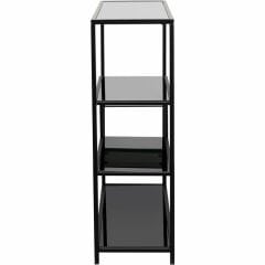 Shelf Loft Siyah Çelik Duvar Rafı