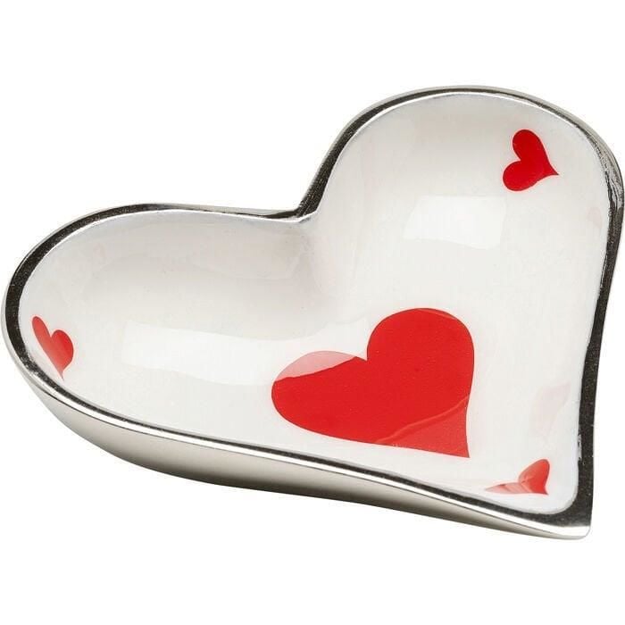 Deco Bowl Hearts Card 15x13 cm