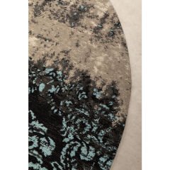 Carpet Kelim Ornament Turquoise Halı 200 cm