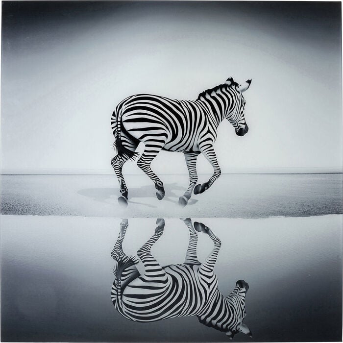 Savannah Zebra Cam Resim 120x120cm