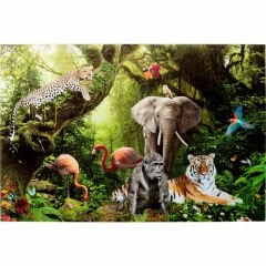 Animal Paradise Cam Resim 150x100cm