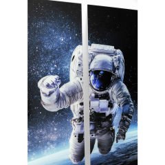 Triptychon Man in Space Tablo 240x160 cm