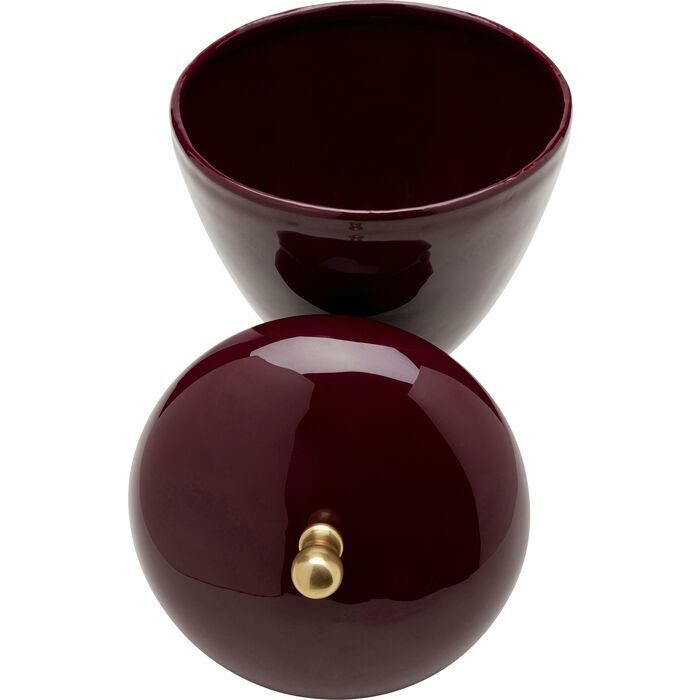 Deco Jar Salome Red 24 cm