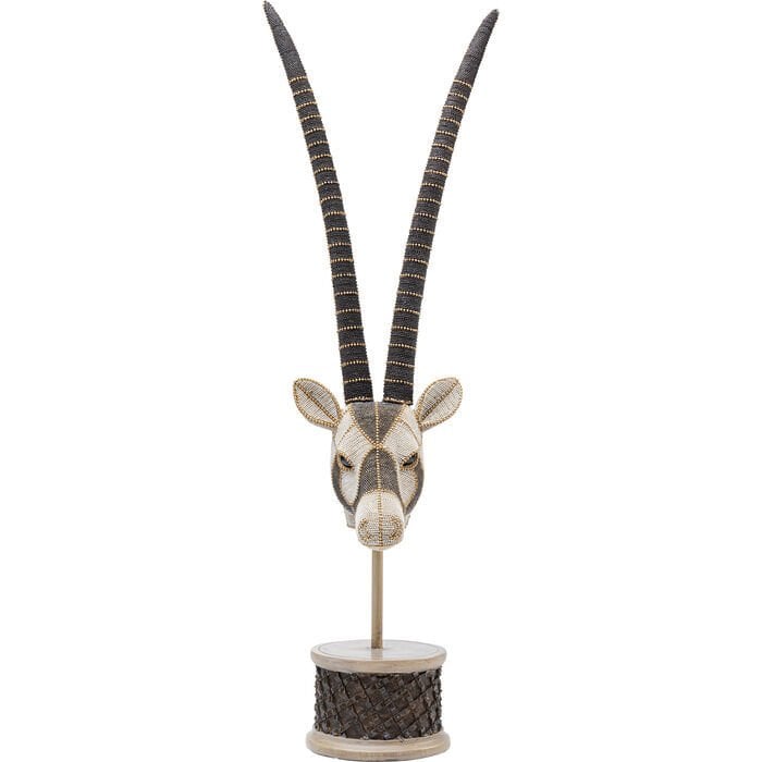 Deco Object Antelope Head Pearls 79 Dekoratif Obje