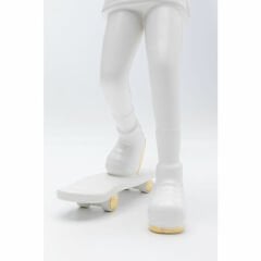 Skating Astronaut White Dekoratif Obje 33cm