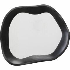 Wall Mirror Dynamic Black Ayna