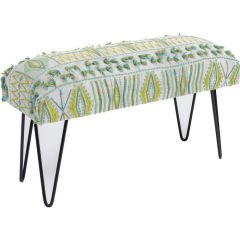 Desna Patchwork Yeşil Bench