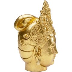 Goddess Head Gold Dekoratif Obje