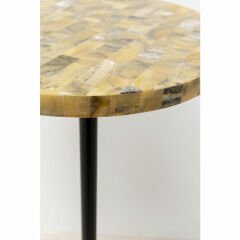 Side Table Domero Mosaic Grey Sehpa