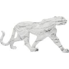 Leopard Marble Fiberglas Dekoratif Obje