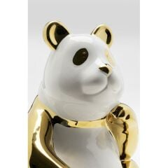 Deco Figurine Panda Gold 19cm