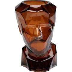 Vase Prisma Face Brown 30cm