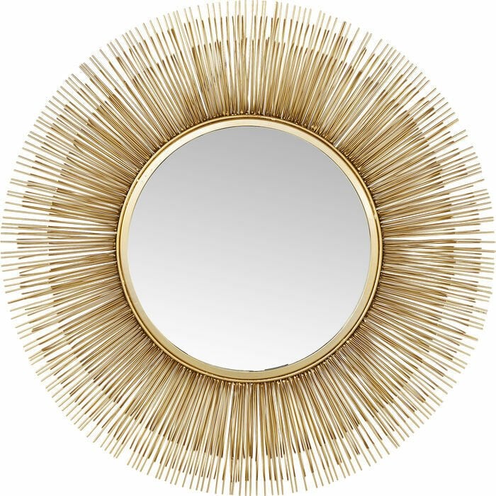 Mirror Sunburst Tre Gold Ayna 87 cm