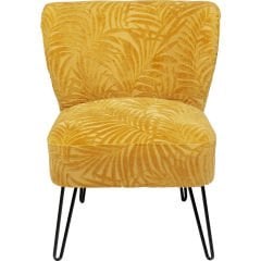 Armchair Palm Springs Yellow Berjer