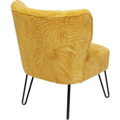 Armchair Palm Springs Yellow Berjer