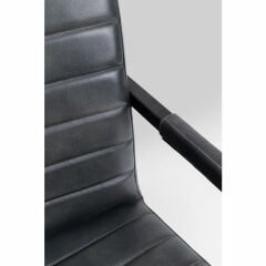 Cantilever Armchair Lola Leather Grey Sandalye