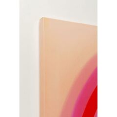 Canvas Picture Tendency Circle Pink 120x120cm