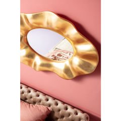 Riley Gold Duvar Aynası